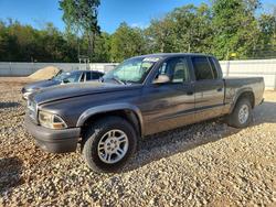 Salvage trucks for sale at Rogersville, MO auction: 2004 Dodge Dakota Quad Sport