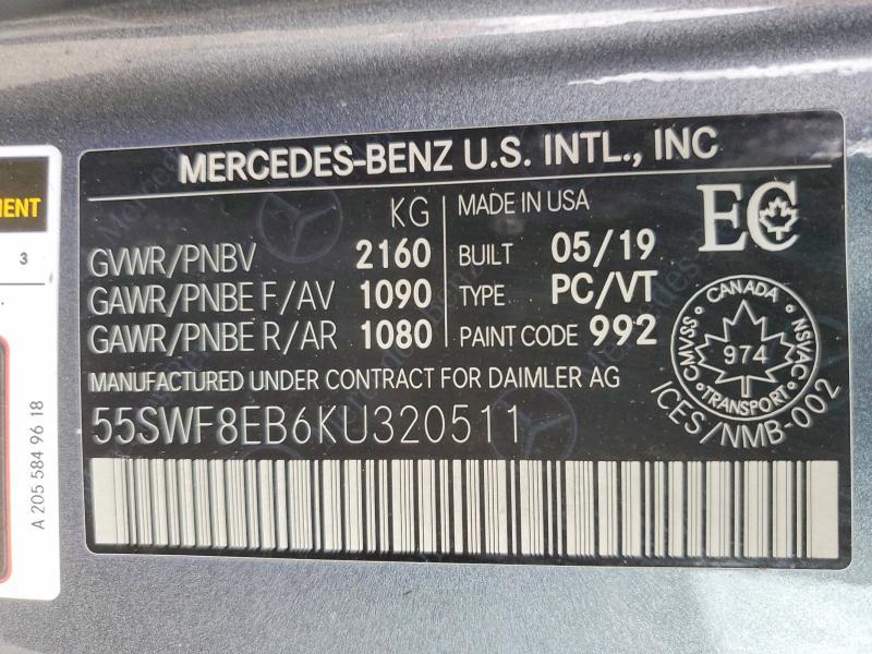 2019 Mercedes-Benz C 300 4matic