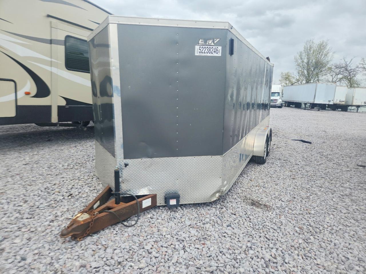 2013 Bravado Boat Company Inc 2013 Bravo ST718TA2 Enclosed Cargo Trailer