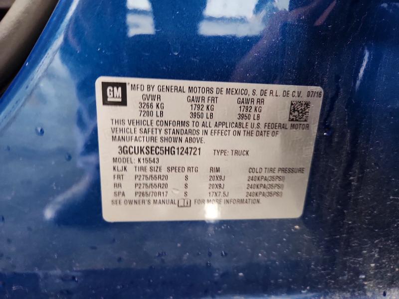 2017 Chevrolet Silverado K1500 LTZ