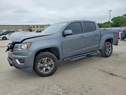 Salvage trucks for sale at Wilmer, TX auction: 2018 Chevrolet Colorado Z71
