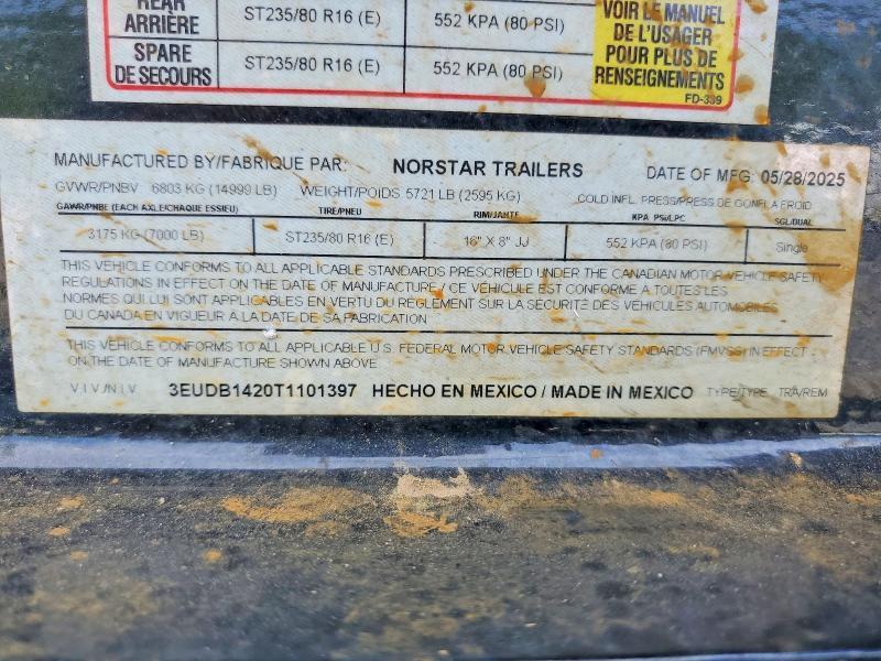 2026 Norstar Ironbull Dump Trailer