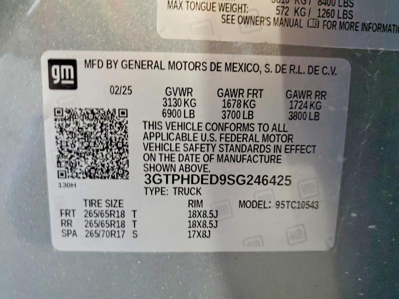 2025 GMC Sierra C1500 SLT
