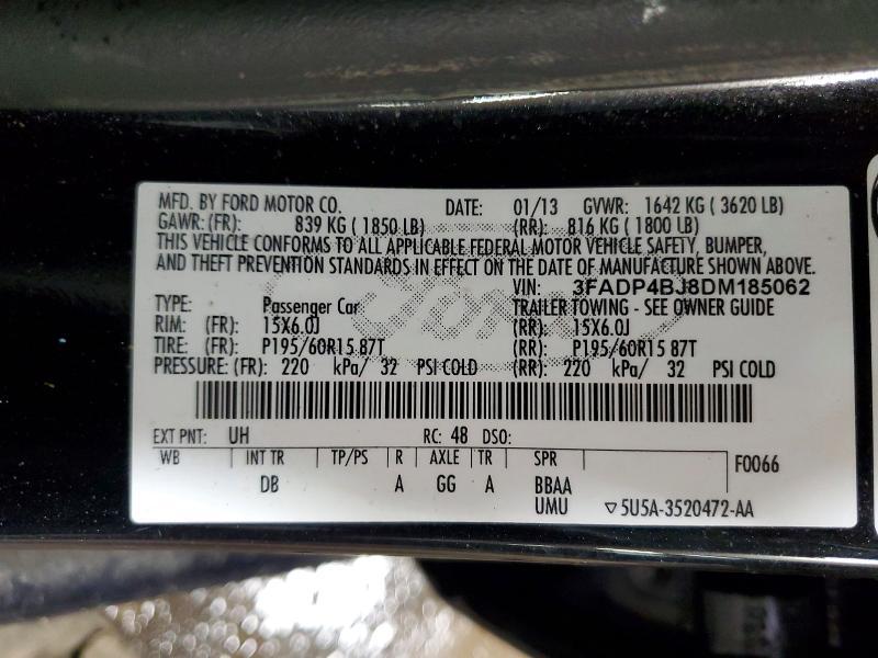 2013 Ford Fiesta se