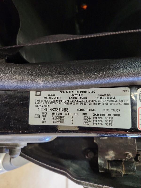 2012 Chevrolet Colorado LT