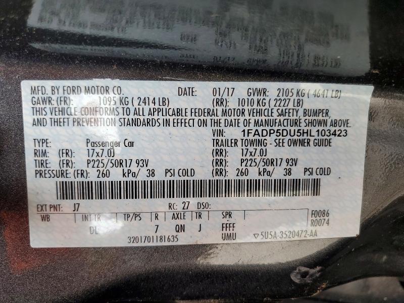 2017 Ford C-max Titanium
