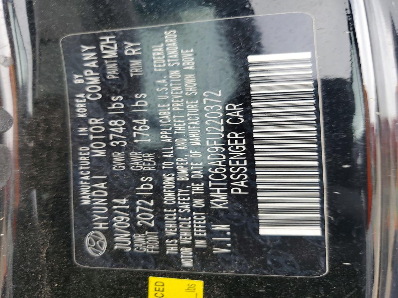 2015 Hyundai Veloster Re:flex