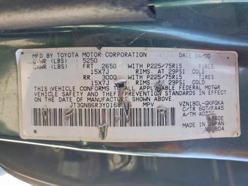 2000 Toyota 4runner SR5