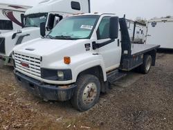 Vehiculos salvage en venta de Copart Davison, MI: 2008 GMC C5500 Flatbed Truck