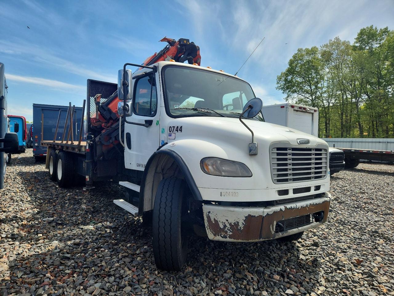 2015 Freightliner Business Class M2 Crane Truck
