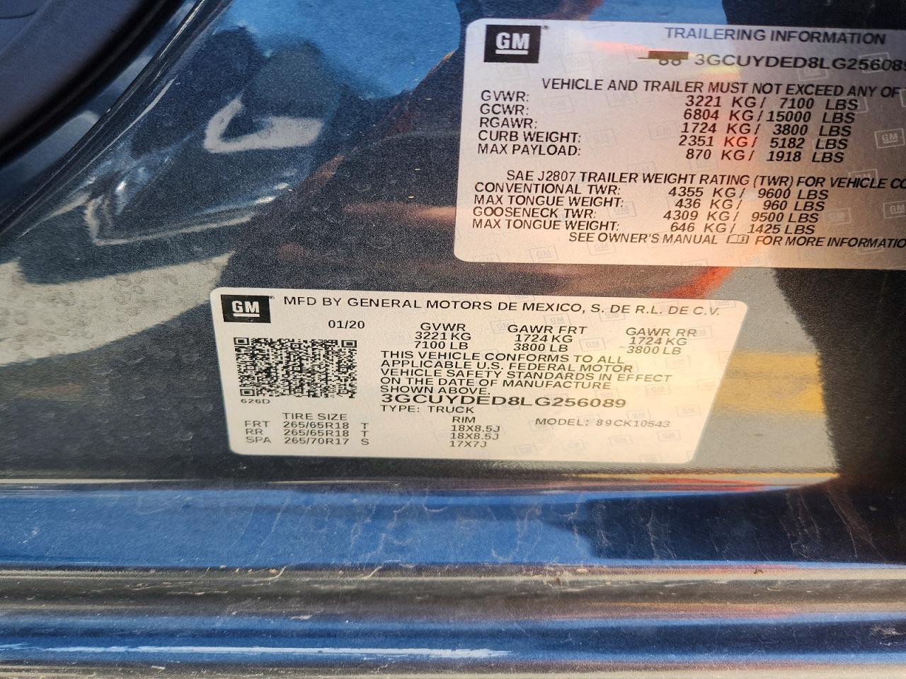 2020 Chevrolet Silverado K1500 LT