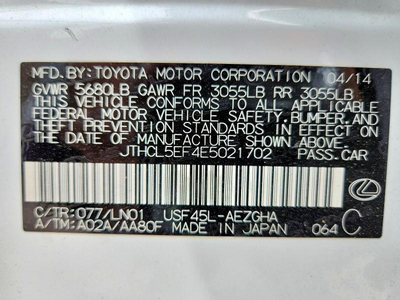 2014 Lexus Ls 460