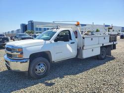 Salvage trucks for sale at Colton, CA auction: 2017 Chevrolet Silverado K3500