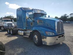 Salvage trucks for sale at Thonotosassa, FL auction: 2013 Kenworth T660 Semi Truck