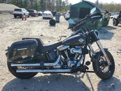 Salvage motorcycles for sale at West Warren, MA auction: 2015 Harley-Davidson FLS Softail Slim