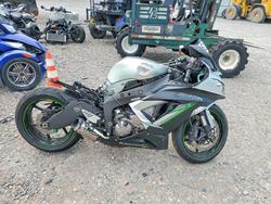 Salvage Motorcycles for parts for sale at auction: 2018 Kawasaki ZX636 E