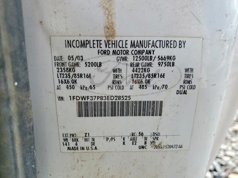 2003 Ford F350 Super Duty Dump Truck