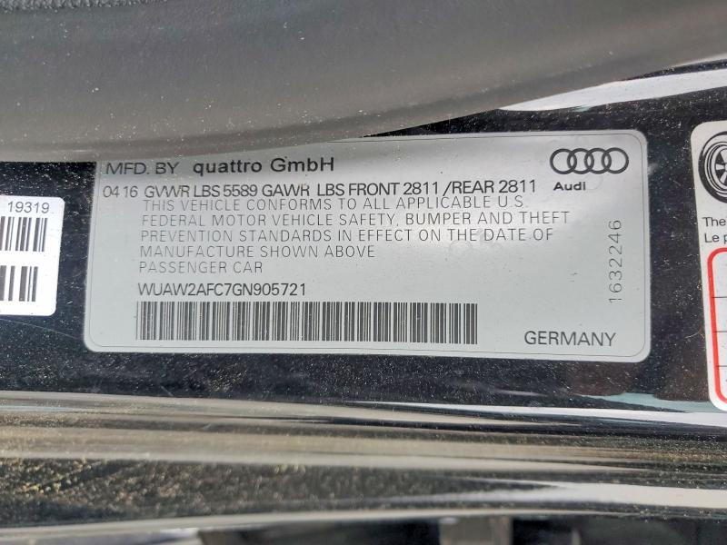2016 Audi RS7