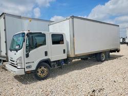 Salvage trucks for sale at Taylor, TX auction: 2018 Isuzu NQR BOX Truck