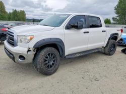 Salvage trucks for sale at Arlington, WA auction: 2012 Toyota Tundra Crewmax SR5