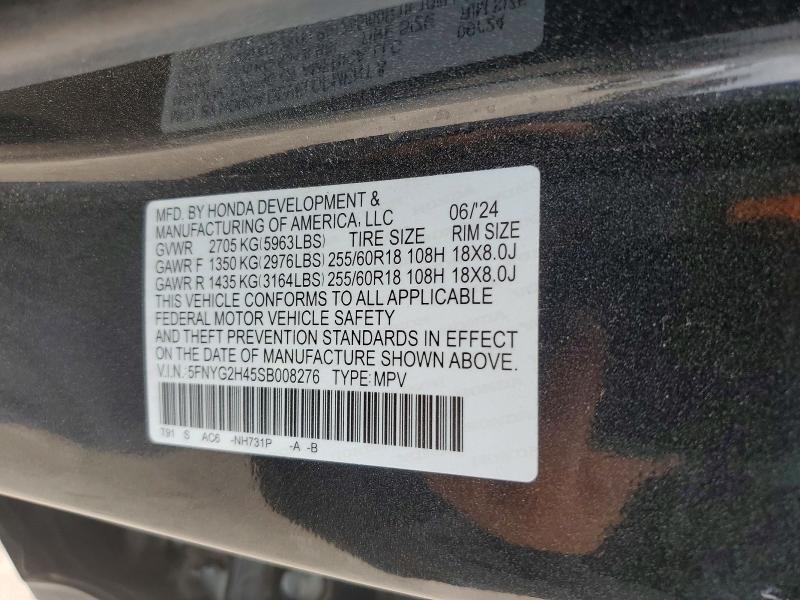 2025 Honda Pilot exl