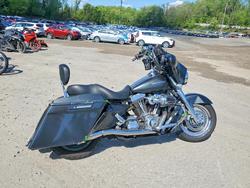 Salvage motorcycles for sale at West Mifflin, PA auction: 2006 Harley-Davidson Flhxi