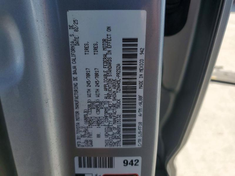 2025 Toyota Tacoma SR5
