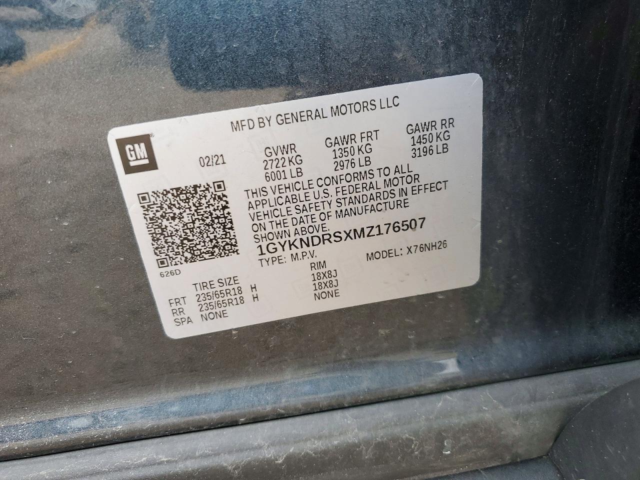 2021 Cadillac XT5 Premium Luxury