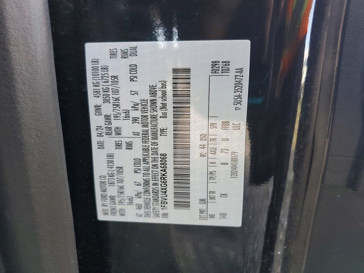 2024 Ford Transit T-350 HD