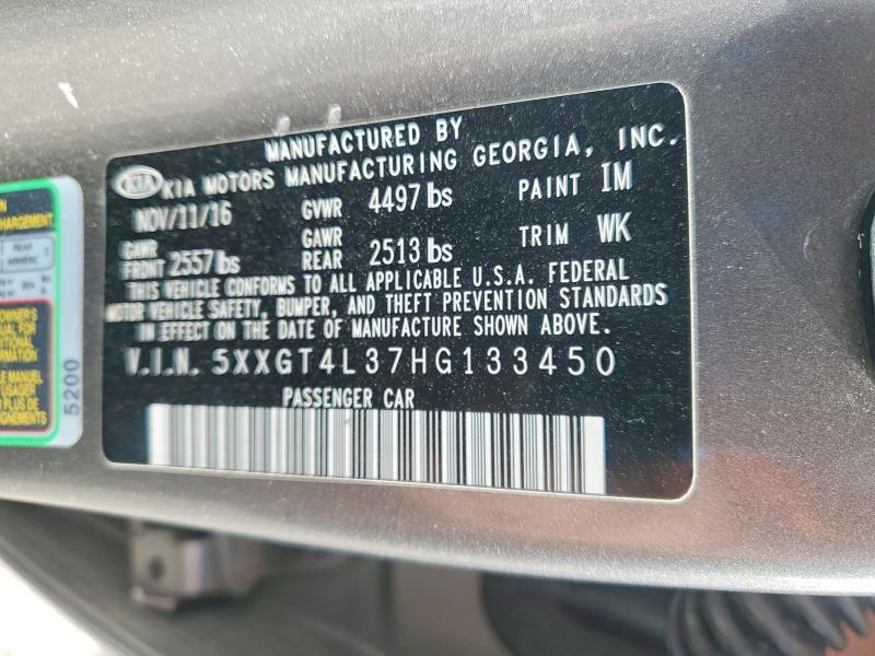 2017 KIA Optima lx