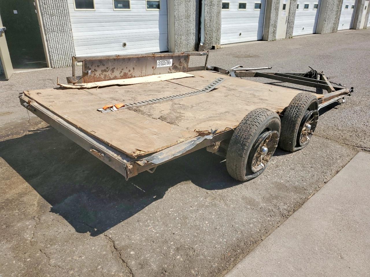 2013 H & H Equipment Trailer