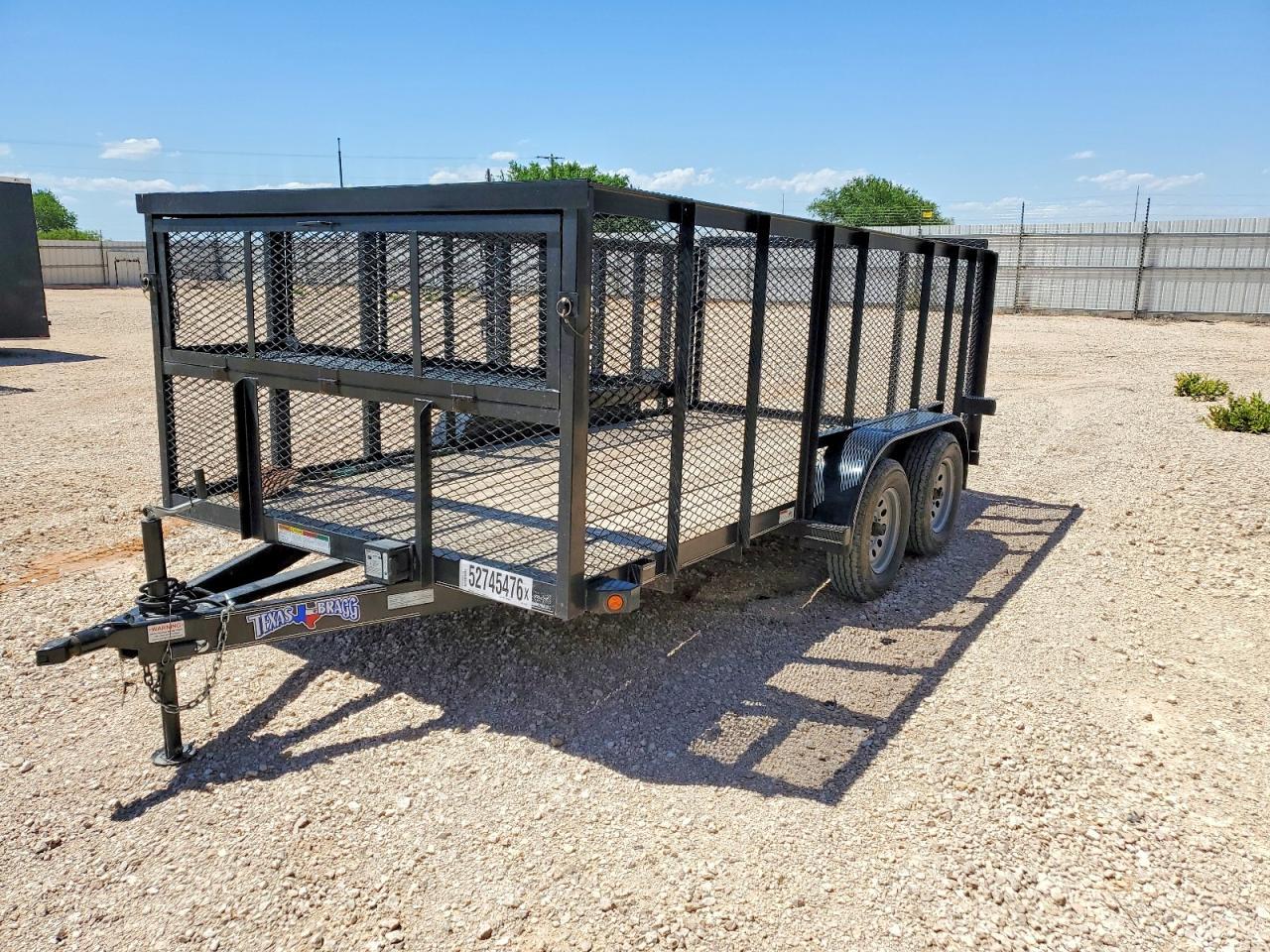 2025 Texas Bragg EA14LST70 Utility Trailer