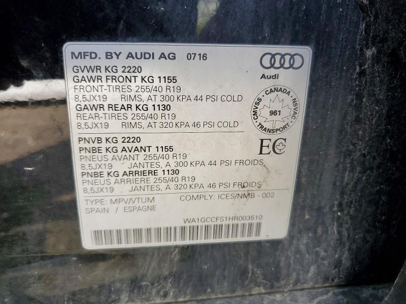 2017 Audi Q3 Prestige
