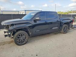 Salvage trucks for sale at Orlando, FL auction: 2023 Toyota Tundra Platinum HV