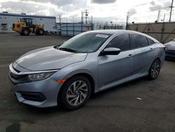 2016 Honda Civic ex en venta en Sun Valley, CA
