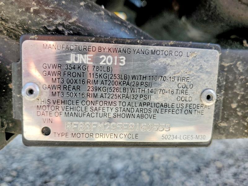 2014 Kymco Usa Inc People GT