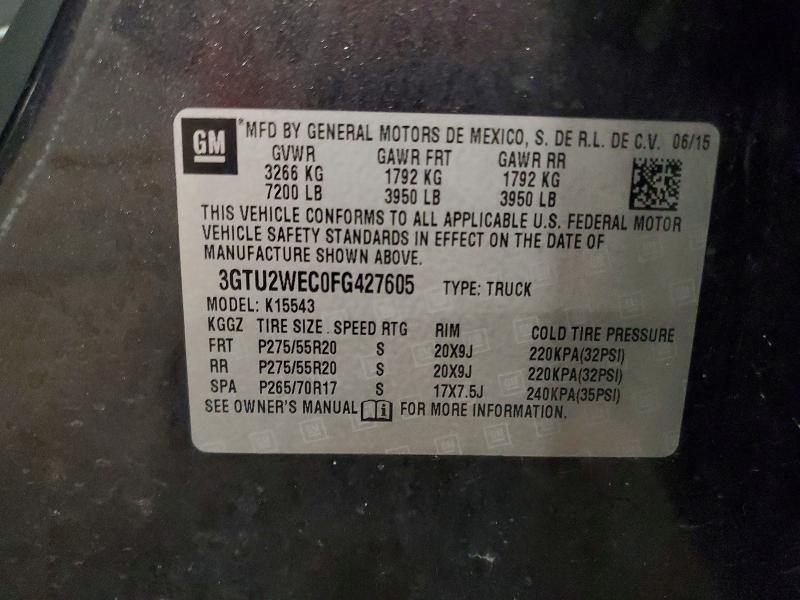 2015 GMC Sierra K1500 Denali
