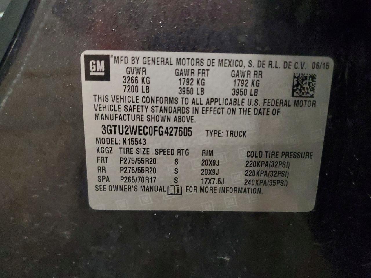 2015 GMC Sierra K1500 Denali