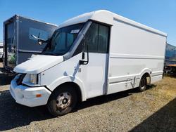 Salvage trucks for sale at Sacramento, CA auction: 2018 Isuzu Reach Delivery Truck