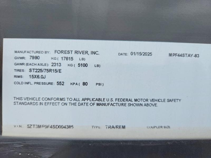 2025 Forest River Trailer