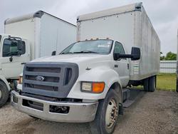 Ford salvage cars for sale: 2012 Ford F750 Super Duty BOX Truck