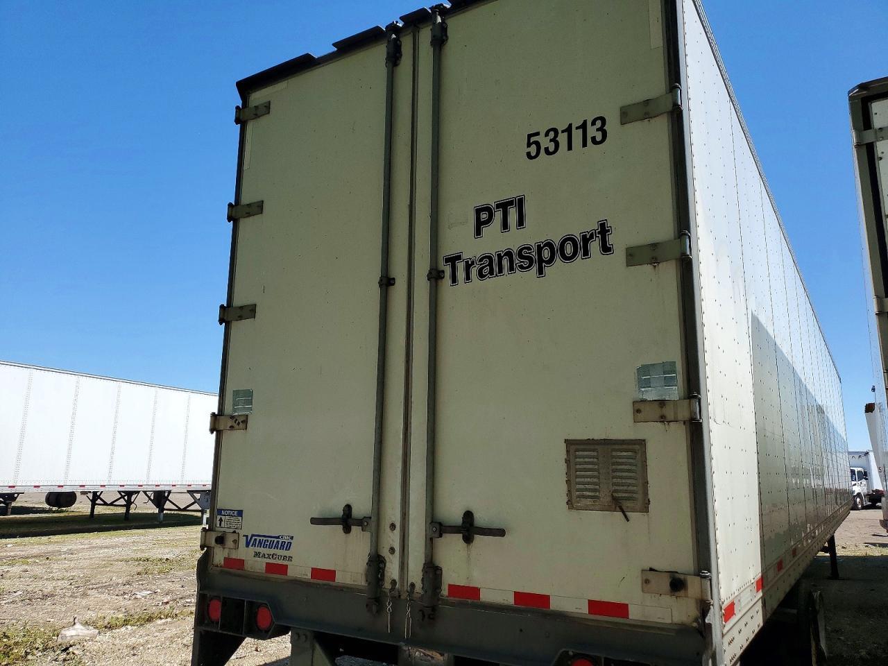 2018 Vanguard Trailer DRY Freight Trailer