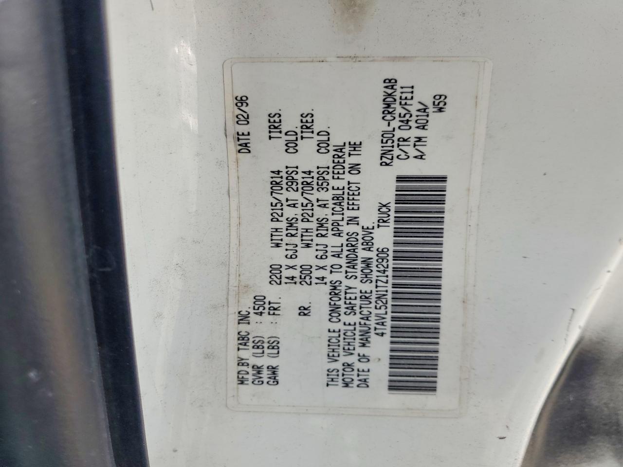 1996 Toyota Tacoma