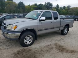 Salvage trucks for sale at Mendon, MA auction: 2002 Toyota Tundra SR5 V8
