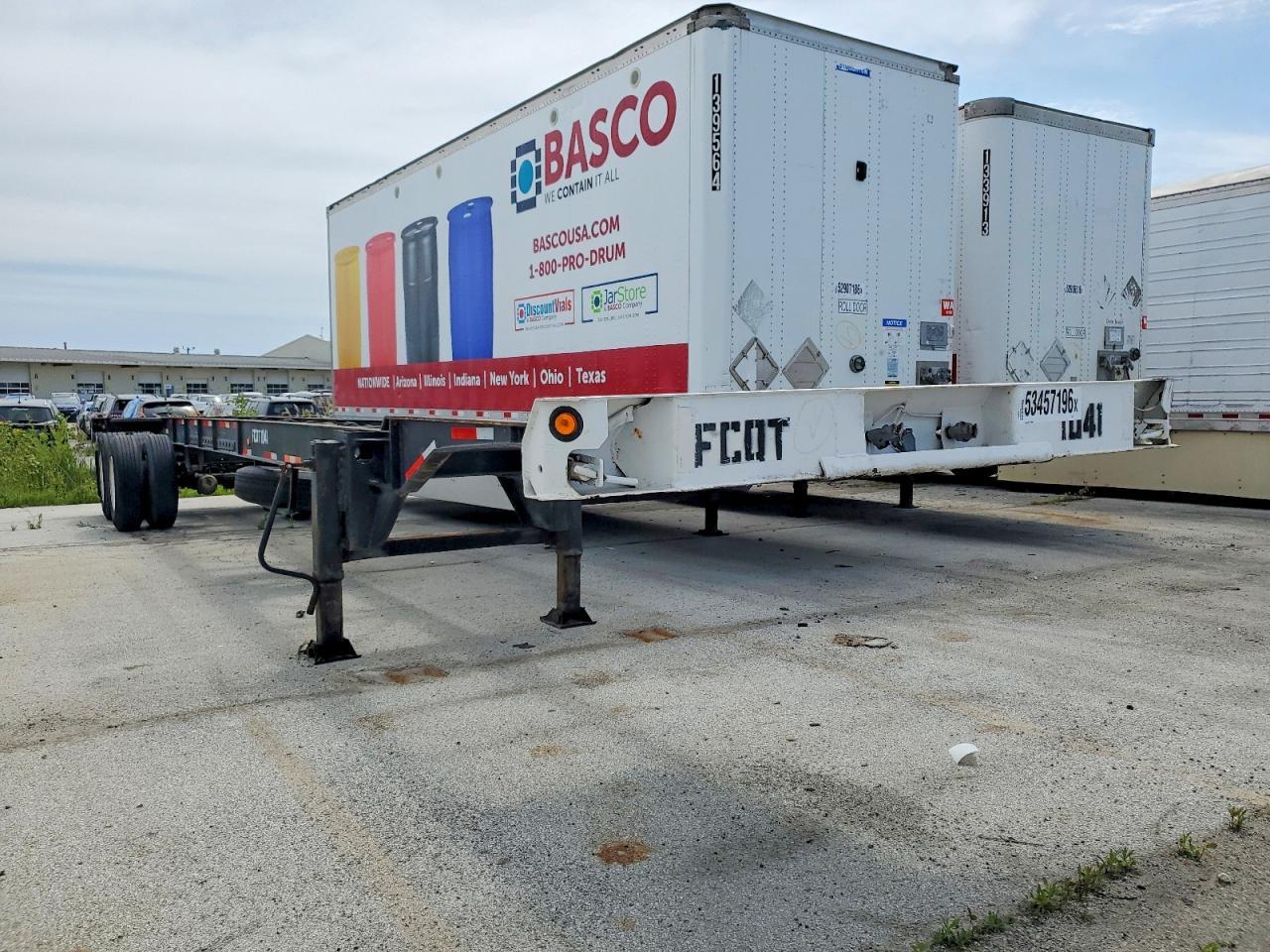 1988 Strick Roll-OFF Container Trailer