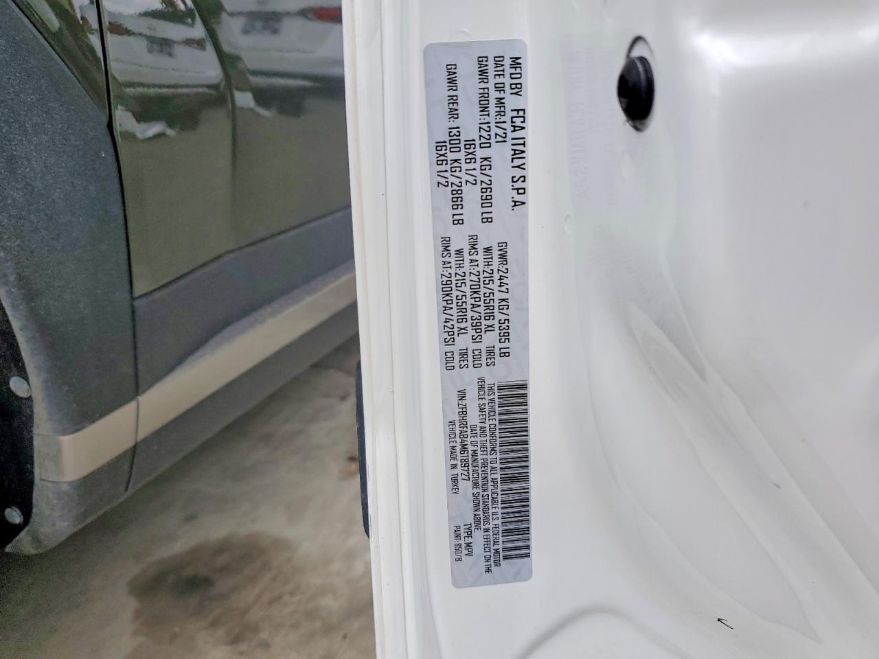 2021 Dodge RAM Promaster City
