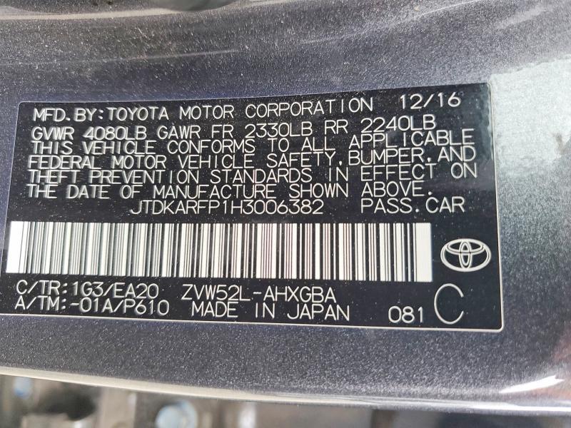 2017 Toyota Prius Prime Advanced