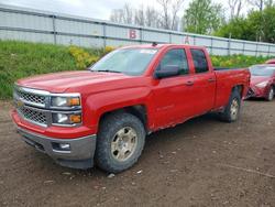 Chevrolet Silverado salvage cars for sale: 2014 Chevrolet Silverado K1500 lt