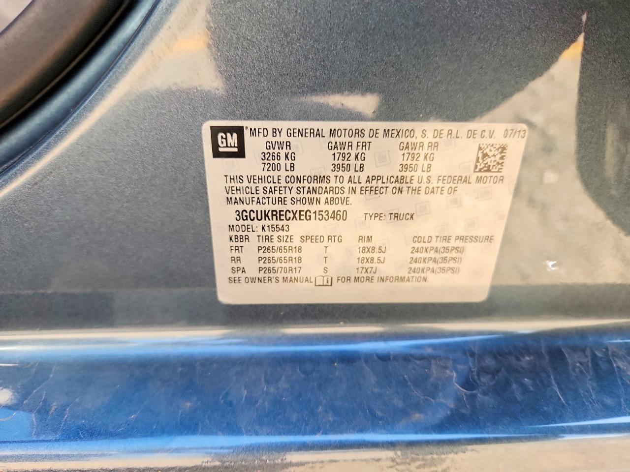 2014 Chevrolet Silverado K1500 LT