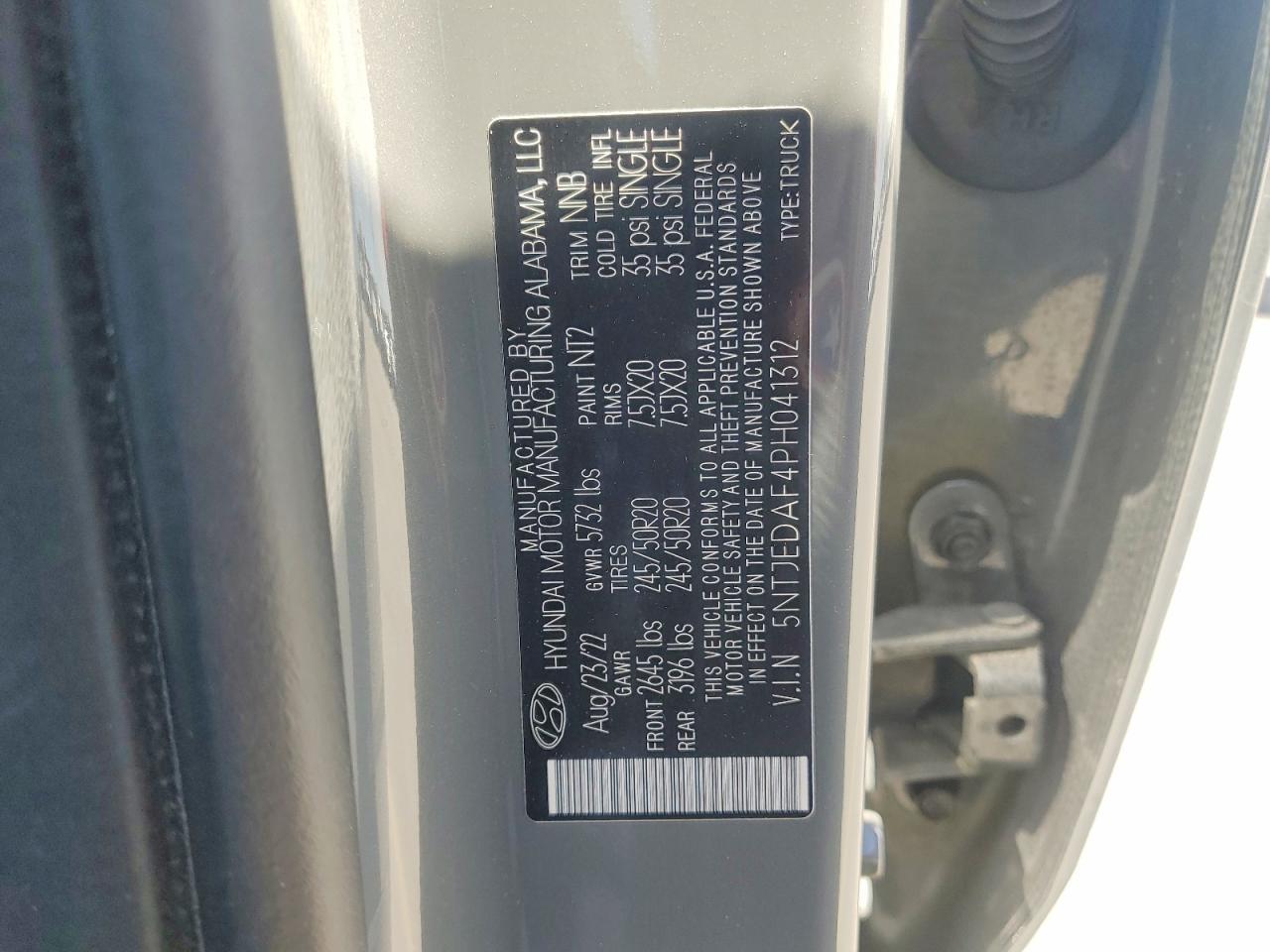 2023 Hyundai Santa Cruz Limited
